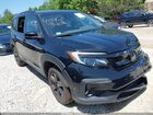 2022 Honda Pilot Awd Trailsport Black vin: 5FNYF6H86NB073168