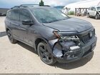 2021 Honda Passport Awd Elite Silver vin: 5FNYF8H07MB039132