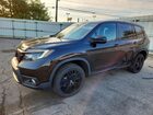 2021 Honda Passport Sport Black vin: 5FNYF8H2XMB020303