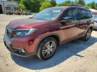 2021 Honda Passport Exl Burgundy vin: 5FNYF8H50MB042613