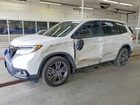 2019 Honda Passport Exl White vin: 5FNYF8H52KB022697