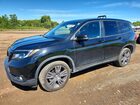 2021 Honda Passport Exl Black vin: 5FNYF8H53MB042184