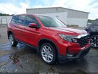 2024 Honda Passport Awd Ex-l Red vin: 5FNYF8H53RB006907