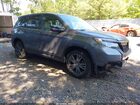 2021 Honda Passport Awd Ex-l Gray vin: 5FNYF8H54MB043117