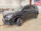 2019 Honda Passport Exl Black vin: 5FNYF8H57KB030519
