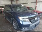 2019 Honda Passport Ex-l Blue vin: 5FNYF8H59KB029176