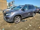 2021 Honda Passport Touring Gray vin: 5FNYF8H96MB021641