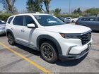 2023 Honda Pilot 2wd Ex-l 8 Passenger Белый vin: 5FNYG2H40PB010556