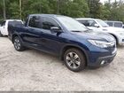 2018 Honda Ridgeline Rtl-t Blue vin: 5FPYK2F62JB001889