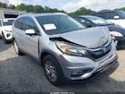 2016 Honda Cr-v Ex-l Silver vin: 5J6RM3H70GL020685