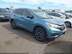 2016 Honda Cr-v Se Light Blue vin: 5J6RM4H40GL082440