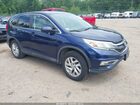 2016 Honda Cr-v Ex Dark Blue vin: 5J6RM4H57GL088177