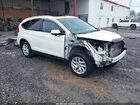 2016 Honda Cr-v Ex-l White vin: 5J6RM4H72GL108059