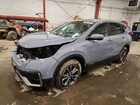 2022 Honda Crv Ex Blue vin: 5J6RT6H56NL013062