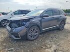 2022 Honda Cr-v Touring Gray vin: 5J6RT6H95NL006283