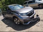 2021 Honda Cr-v 2wd Lx Gray vin: 5J6RW1H26ML004215