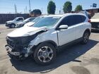 2019 Honda Cr-v Exl White vin: 5J6RW1H89KA029543