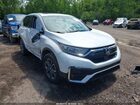 2021 Honda Cr-v Awd Ex-l Белый vin: 5J6RW2H88ML018496