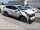 2019 Honda Cr-v Touring White vin: 5J6RW2H97KL016082