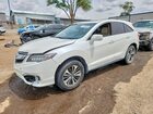 2016 Acura Rdx Advance White vin: 5J8TB4H76GL001888