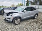 2019 Lincoln Mkc Silver vin: 5LMCJ1C92KUL27143
