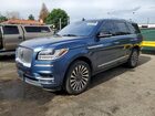 2019 Lincoln Navigator Reserve Синий vin: 5LMJJ2LT7KEL18280