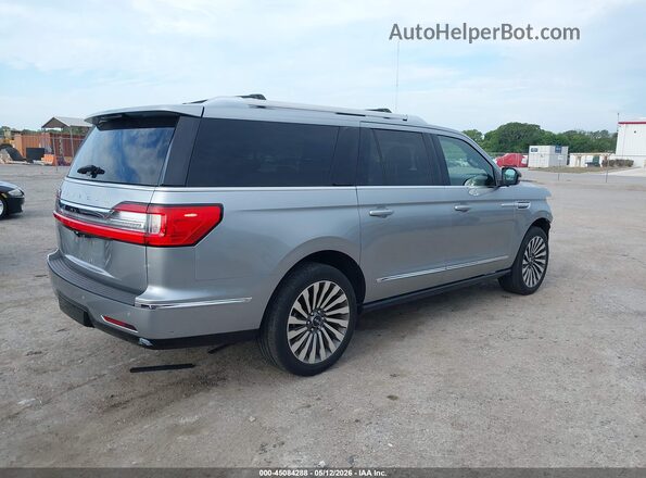 5LMJJ3LT7LEL01955 2020 LINCOLN NAVIGATOR Silver უკანა მარჯვენა
