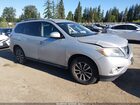 2016 Nissan Pathfinder Platinum/s/sl/sv Silver vin: 5N1AR2MM0GC638580