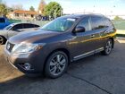 2016 Nissan Pathfinder Platinum Gray vin: 5N1AR2MM6GC645033