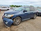 2016 Nissan Pathfinder Sv Blue vin: 5N1AR2MM7GC624854