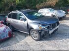2016 Nissan Pathfinder Sv Gray vin: 5N1AR2MN8GC663459