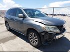2016 Nissan Pathfinder S Gray vin: 5N1AR2MN9GC645293