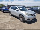 2016 Nissan Rogue S/sl/sv Silver vin: 5N1AT2MT0GC753771