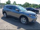 2016 Nissan Rogue Sv Silver vin: 5N1AT2MV0GC812240