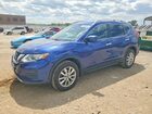 2018 Nissan Rogue Sv Blue vin: 5N1AT2MV0JC845116