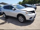 2016 Nissan Rogue Sv Silver vin: 5N1AT2MV2GC920245