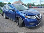 2017 Nissan Rogue S Blue vin: 5N1AT2MV2HC783230