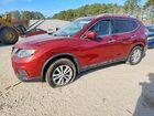 2016 Nissan Rogue Sv Темно-бордовый vin: 5N1AT2MV4GC827694