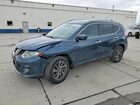 2016 Nissan Rogue Sl Blue vin: 5N1AT2MV5GC762290