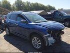 2017 Nissan Rogue Sv Blue vin: 5N1AT2MV5HC810582