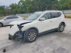 2017 Nissan Rogue Sv White vin: 5N1AT2MV7HC750417