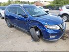 2017 Nissan Rogue Sl Blue vin: 5N1AT2MV7HC759845