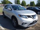 2016 Nissan Rogue Sl Silver vin: 5N1AT2MV9GC749784
