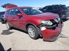 2016 Nissan Rogue S/sl/sv Red vin: 5N1AT2MVXGC737045