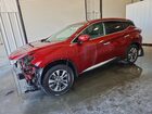 2018 Nissan Murano S Red vin: 5N1AZ2MG2JN190848