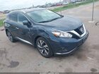 2017 Nissan Murano Platinum Blue vin: 5N1AZ2MH0HN168530
