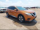 2016 Nissan Murano Platinum Оранжевый vin: 5N1AZ2MH1GN117410