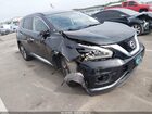 2018 Nissan Murano S Черный vin: 5N1AZ2MH3JN143160
