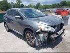 2017 Nissan Murano Sl Серый vin: 5N1AZ2MH4HN169986
