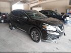 2018 Nissan Murano Sv Black vin: 5N1AZ2MH6JN131987
